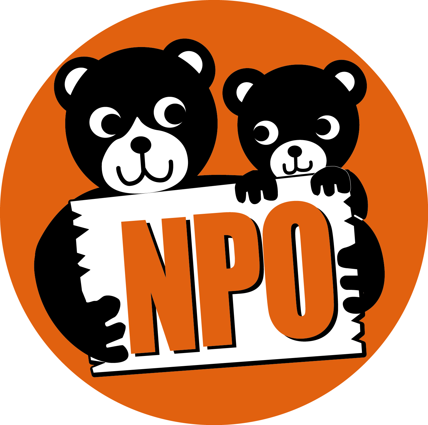 ロゴに絆が深いといわれるクマの親子を使用しています ロゴに絆が深いといわれるクマの親子を使用しています